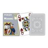 Modiano poker speelkaarten grijs 4 index