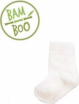 BAMBOO 4pack WHITE baby sokken