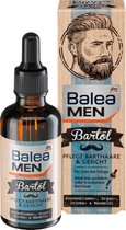 Balea MEN Baardolie (50 ml) - Baardverzorging - Verzorging voor mannen - Mannen - Men - Verzorging - Voeding voor snorharen - Geschikt voor elke lengte - Ideaal tegen droge haren