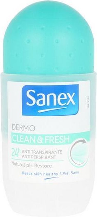 Deodorant Roller Dermo Clean & Fresh Sanex | 50 ml