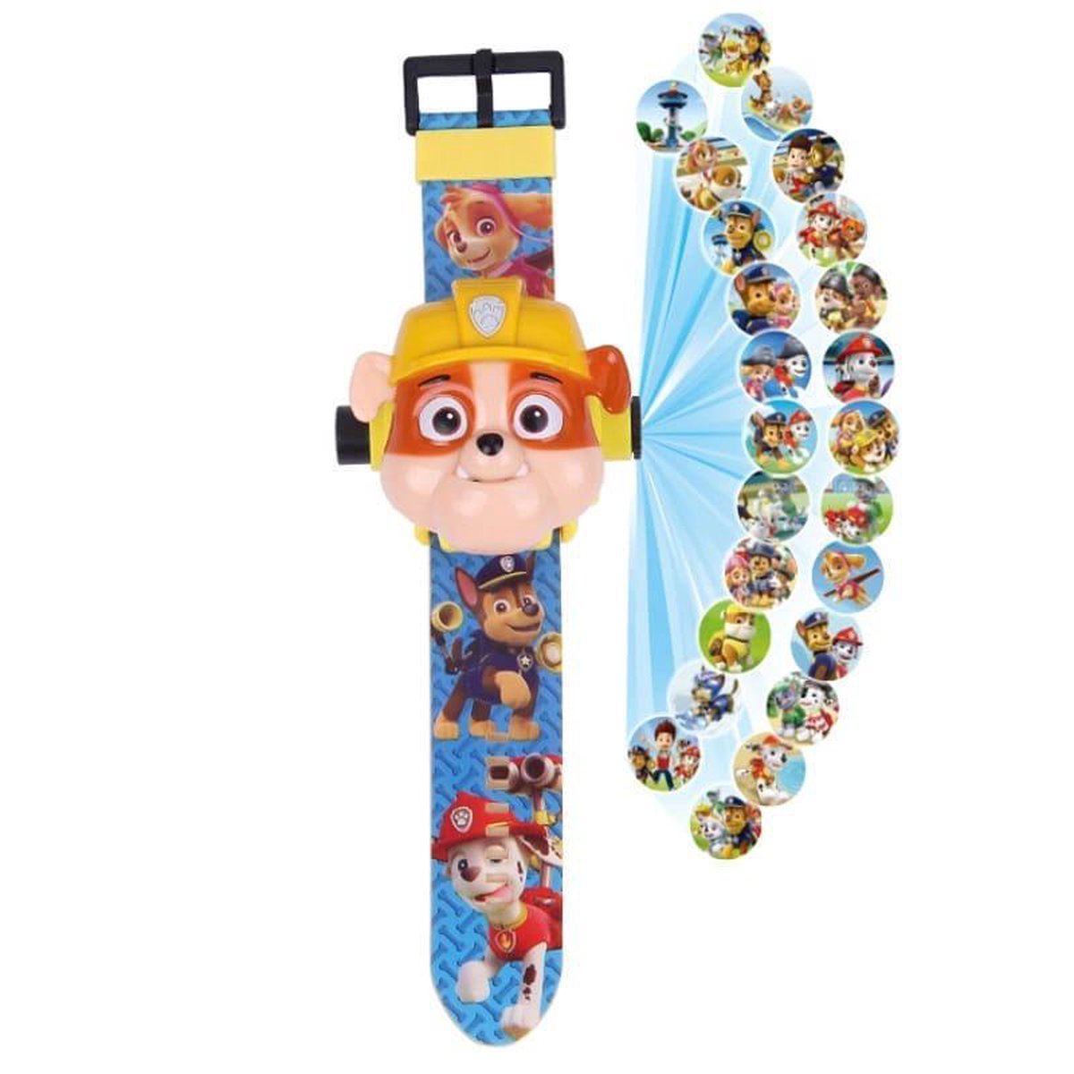 PAW Patrol Rubble Projector Horloge - Digitale Kinder Horloge - Speelgoed Watch - Marshall - Chase