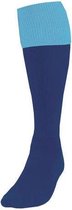 Precision Voetbalsokken Turnover Unisex Nylon Navy/hemelsblauw Maat 40-44