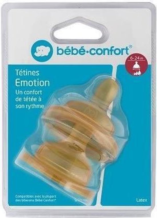 Baby Comfort Fopspeen Emotie Latex T2 X2 Bol Com