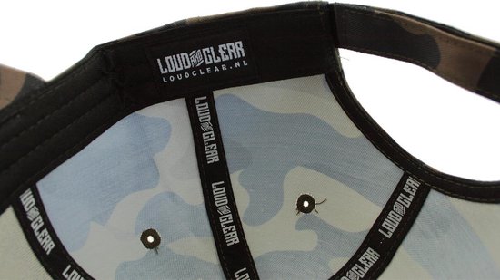 LOUD AND CLEAR Cap Men Camouflage Army - Casquette de camionneur - Casquette de Baseball - Casquette d'été - Casquette Festival
