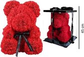 Sargon Love Teddy Beer Met Giftbox XL - 45cm - Moederdag Cadeautje - Rose Bear - Rose Teddy - Liefde - Moederdag - Verjaardag