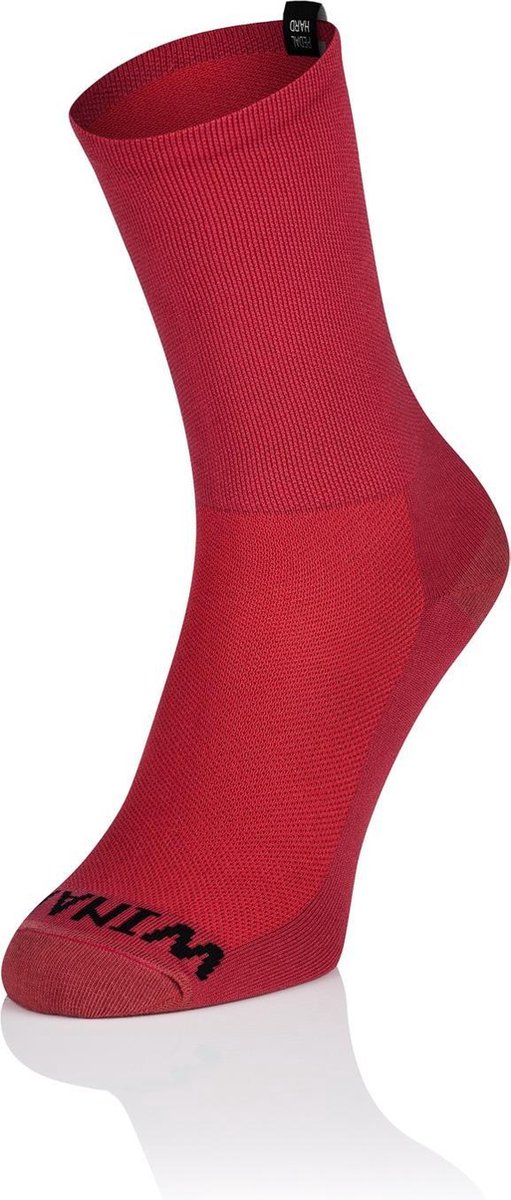 Winaar Fietssokken Zomer Unisex Bordeauxrood - Full BRDX - 36-38