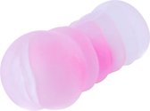 Pocket Pussy Silicone Masturbator Roze