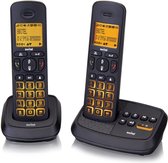 Switel DCT59072 Wizard - Single DECT telefoon - Antwoordapparaat - Zwart