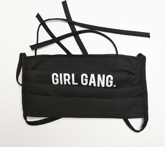 Mister Tee - Girl Gang Face Mask 2-Pack black one size Masker - Mondkapje - Zwart