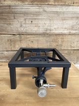 Konder Gasbrander 25 x 25 cm 3.KW - inclusief slang en drukregelaar