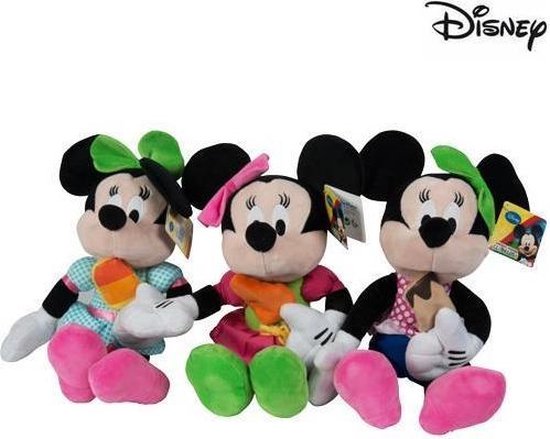 Peluche Minnie Mouse avec glace 35 cm - Assorti | bol.com