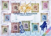 Certificate of Achievement met 10 stickers - Klassieke Muziek Piano Leraar Diploma - Great Animal Composers