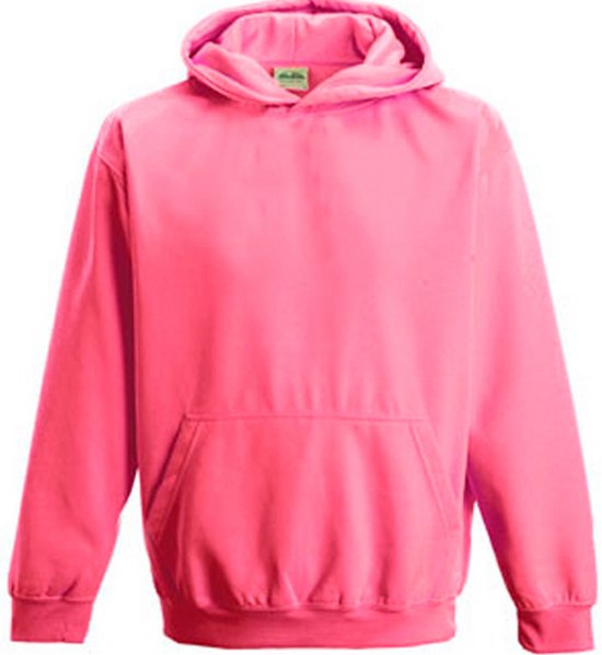 AWDis Electric hoodie, Kleur Electric Roze, Maat 5/6 (116)