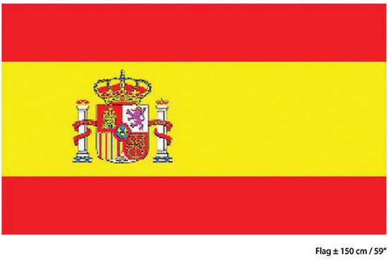 Vlag  Spanje | Spaanse vlag 150x90cm