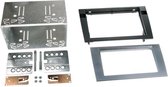 2-DIN paneel Audi A4 01/2002-06/2006 / Seat Exeo 04/2009- Antraciet grijs