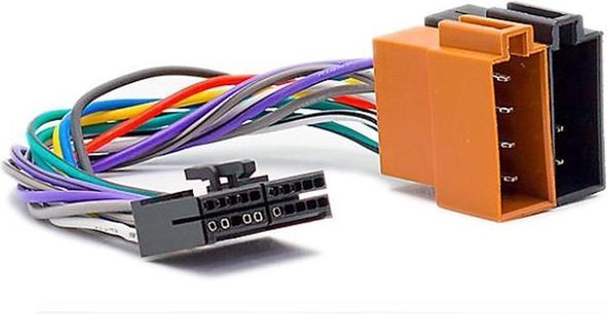 Audiovox 20 broches autoradio stéréo ISO (f) Câble de connexion Commutateur  Câble... | bol.com