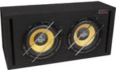 X--ion-Serie LONG STROKE Boom Box Subwoofer 2x 30 liter open box met 2x X10, 2x 550/400 Watt
