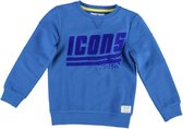 Vingino blauwe jongens sweater - Maat 116