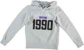 Jack & jones zachte lichtgrijze sweater hoodie - jongen - Maat 128