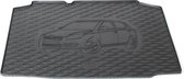 Rubber kofferbakmat met opdruk - geschikt voor Skoda Fabia II Hatchback 2007-2014