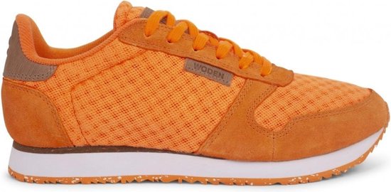 Woden wl030-004 Veterschoenen Oranje