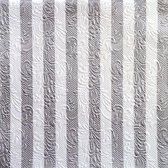 Ambiente Elegance Stripes Silver papieren servetten