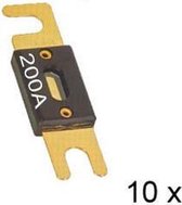 ANL zekering  verguld  200A  10x