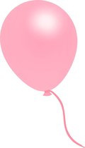 500 stuks roze ballonnen - decoratie - latex - helium - feest - roze - ballon