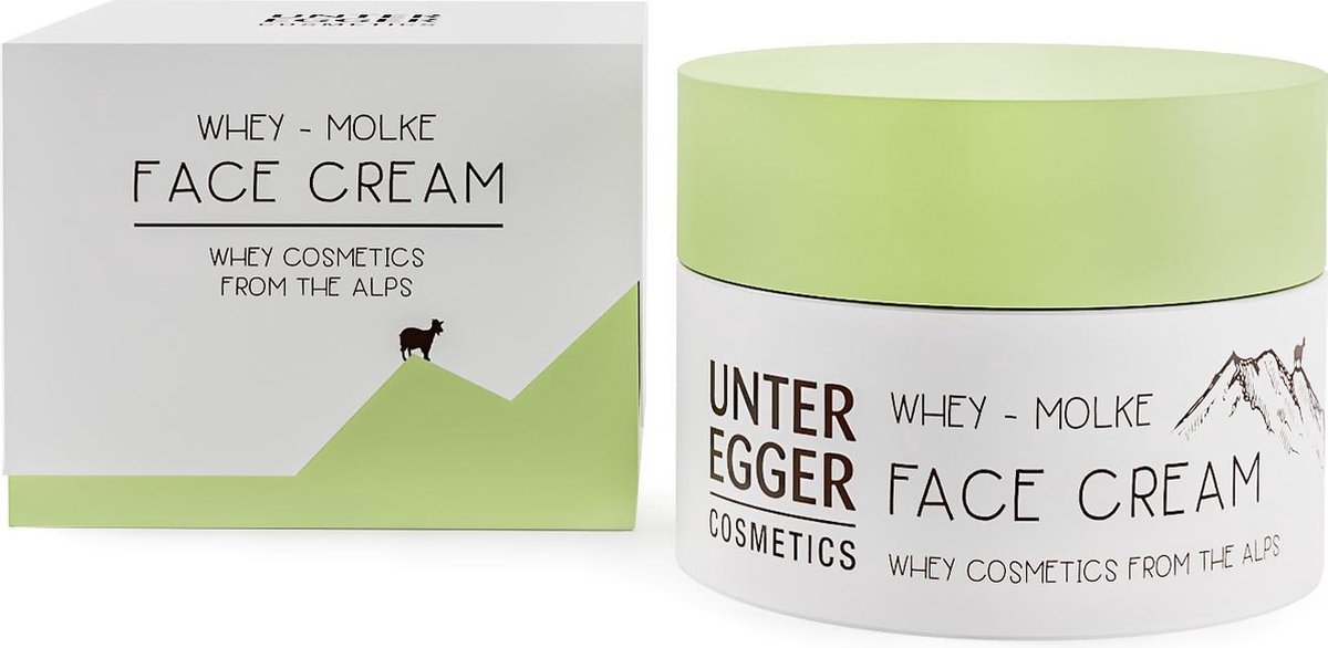 Face cream with pure whey - provides intensive moisture - 50 ml