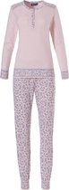 Pastunette Dames Pyjama Roze - Lange Mouw Maat 50