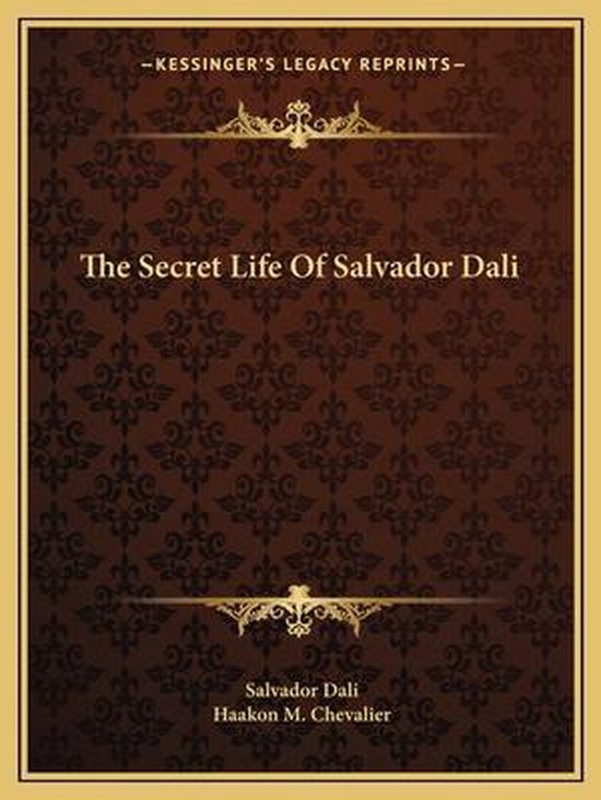 The Secret Life of Salvador Dali - cover