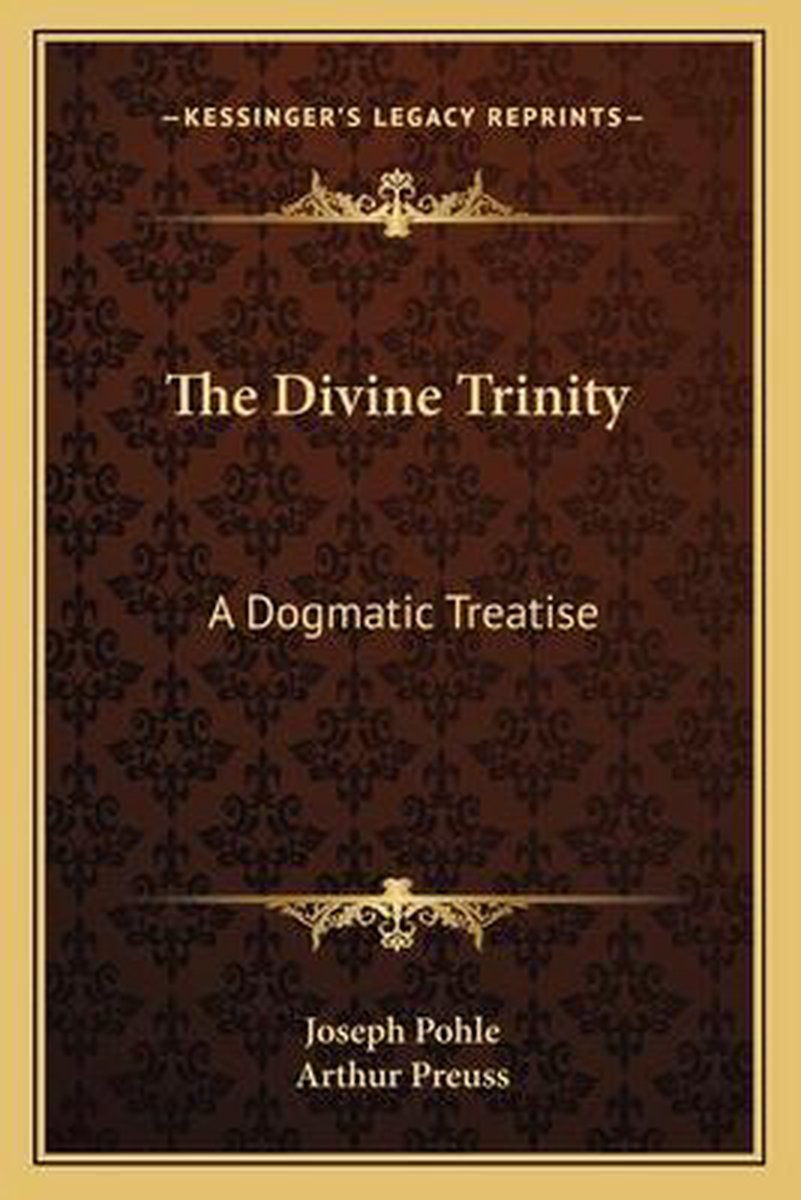 The Divine Trinity van Joseph Pohle