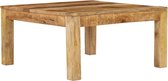Salontafel Massief hout- koffietafel (Incl LW3D Klok) coffee table woonkamertafel