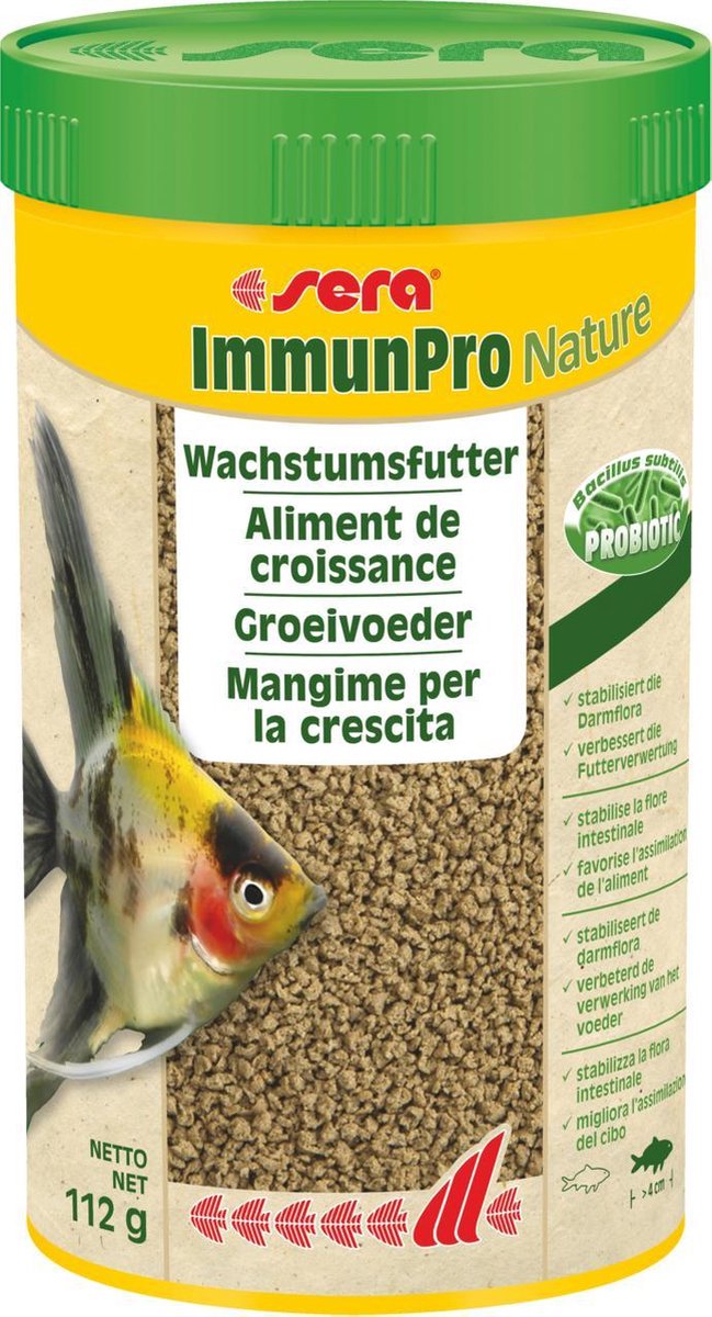 sera ImmunPro - Probiotisch groeivoeder voor siervissen vanaf 4 cm 250 ml