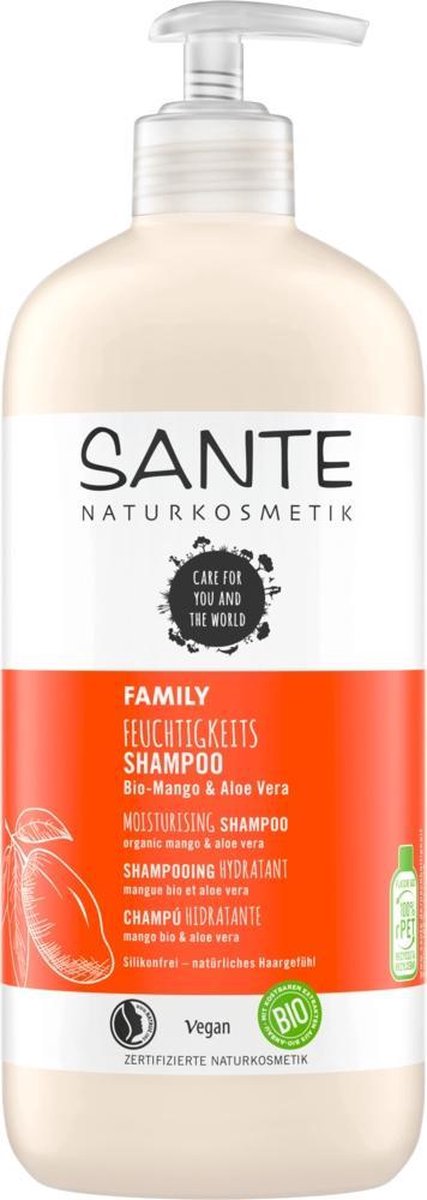 Sante Naturkosmetik 40334 shampoo Vrouwen Voor consument 500 ml