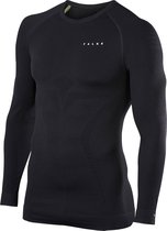 Falke Maximum Warm Tight Fit Longsleeve Shirt Heren, black Maat L