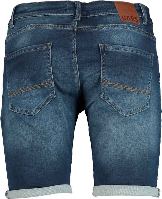 Cars Jeans - Heren Shorts Atlanta Denim Short - Blauw - Maat XXL
