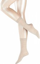 FALKE Sensual Cashmere Damessok 46156 - Beige 4770 nut mel. Dames - 35-38