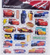 DISNEY PIXAR CARS FOAM STICKERS 22 STICKERS
