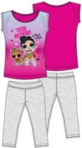 LOL Surprise pyjama roze/grijs maat 110