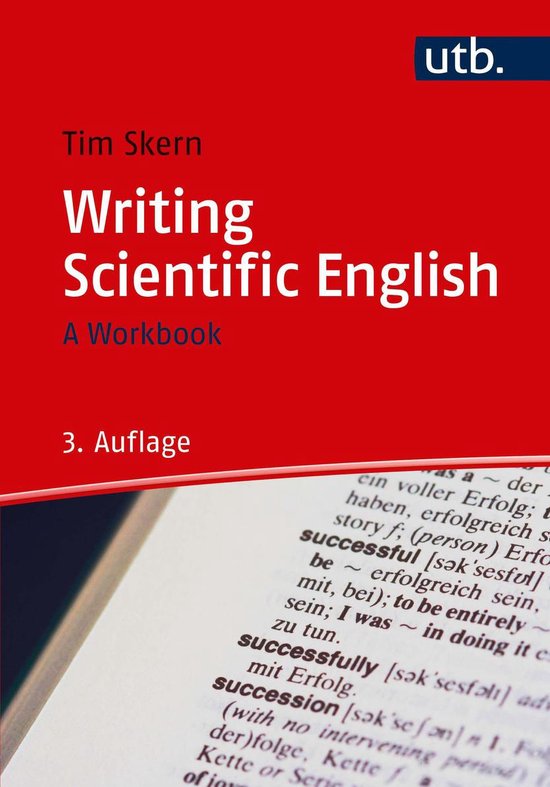 Writing Scientific English - cover