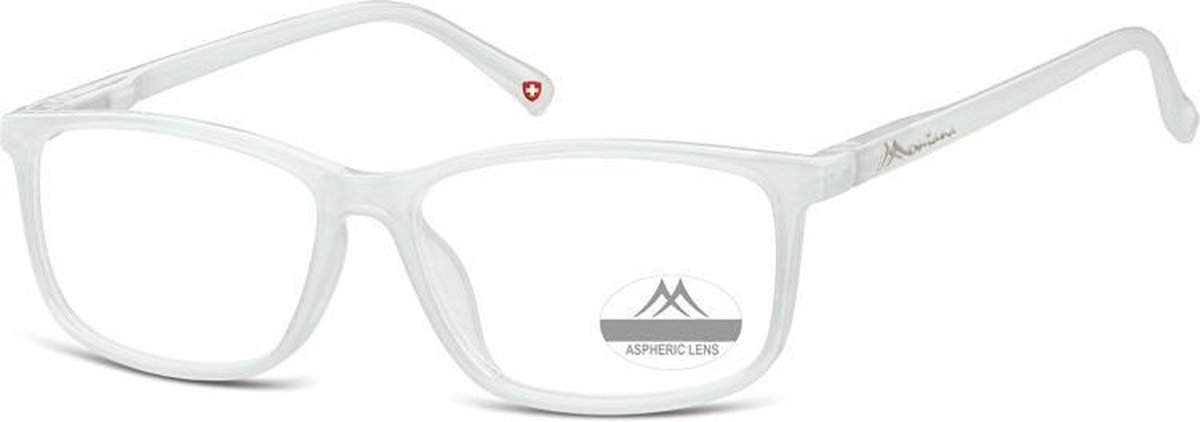 Montana Eyewear MR62 Leesbril +2.50 - Milky white