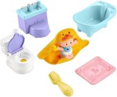 Fisher Price Little People - Babies Deluxe  Speelset Badtijd