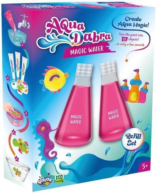 Afbeelding van het spel AQUADABRA Magic Water Refill - 2 flessen