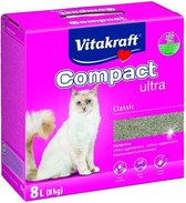 VITAKRAFT Compact Ultra strooisel - 8 L - voor cat