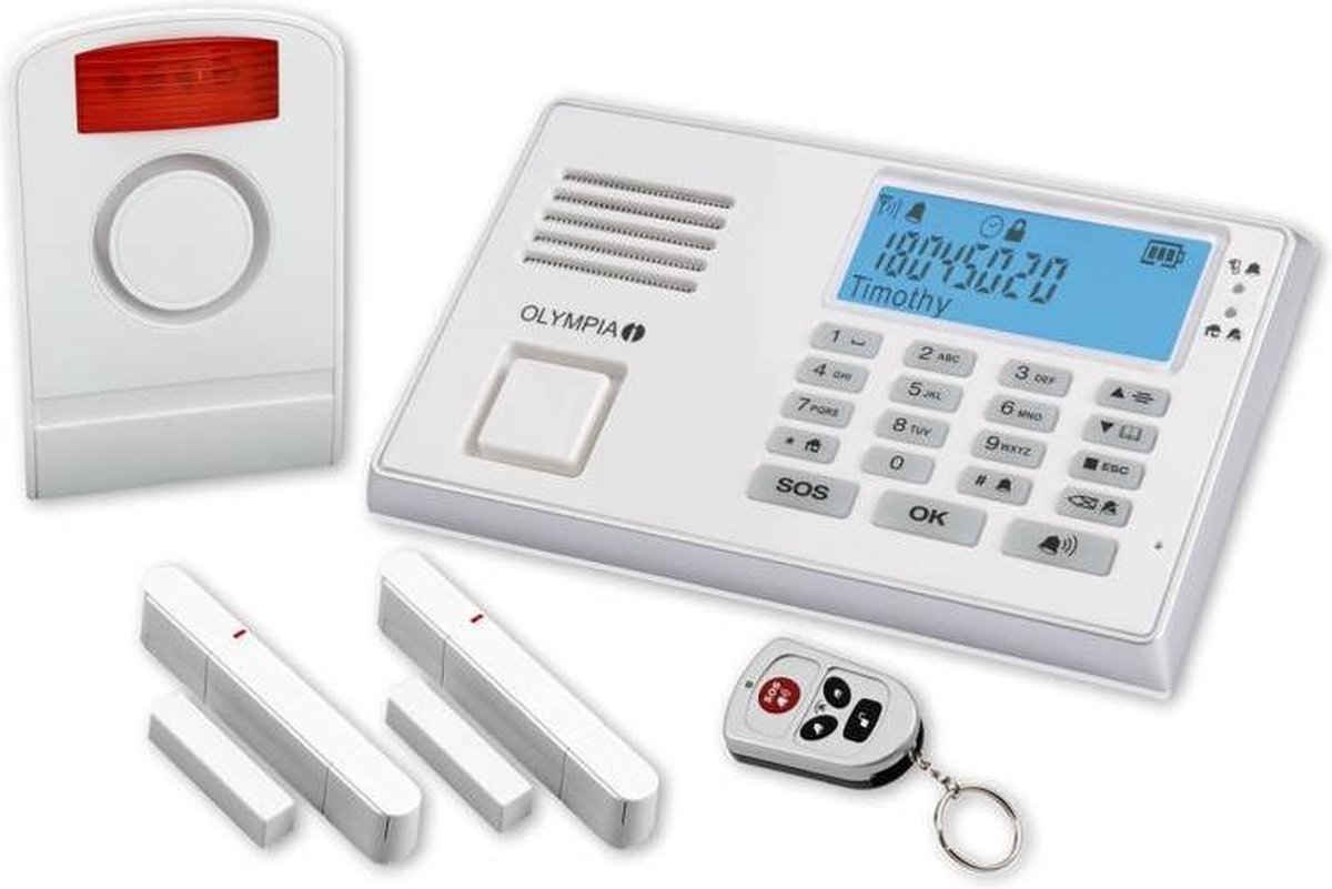 Kit système d'alarme Olympia Protect 9045 avec appel d'urgence et fonction  mains libres | bol.com
