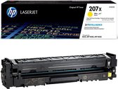 HP 207X - Hoog rendement - geel - origineel - LaserJet - tonercartridge (W2212X) - voor Color LaserJet Pro M255dw, M255nw, MFP M282nw, MFP M283fdn, MFP M283fdw