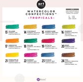 Prima Marketing - Watercolor Confections - Tropicals - set van 12 kleuren