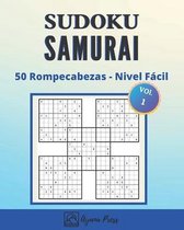 SUDOKU Samurai - 50 Rompecabezas - Nivel Facil