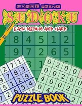 Large Print Sudoku Easy, Medium and Hard